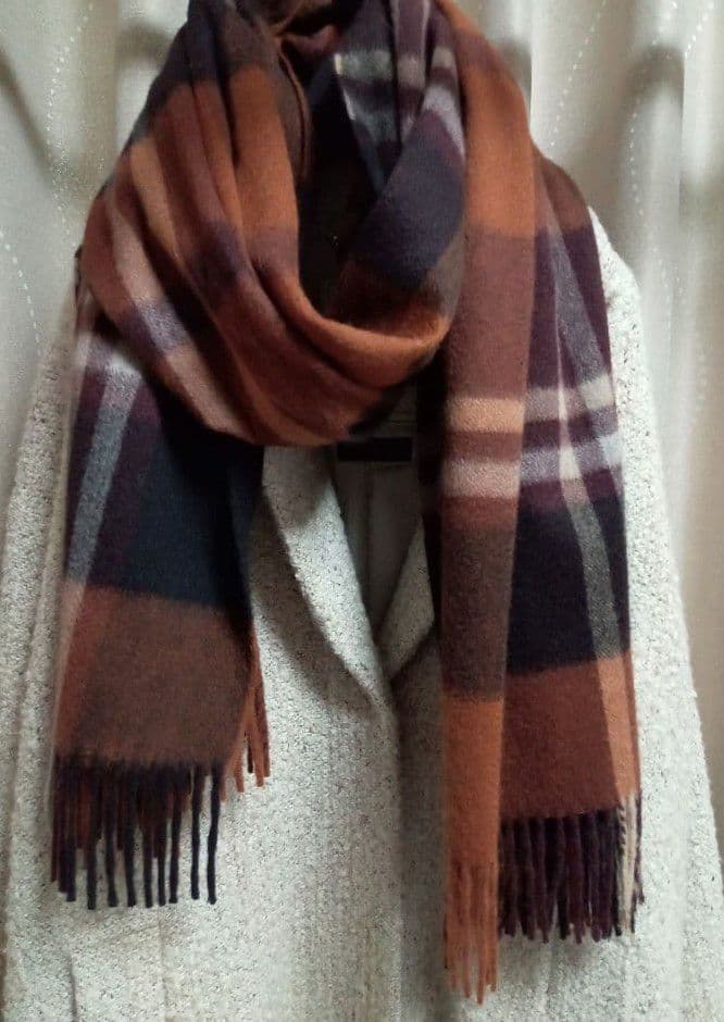 Joshua Ellis プライマリーブラックウォッチ ブラウン系