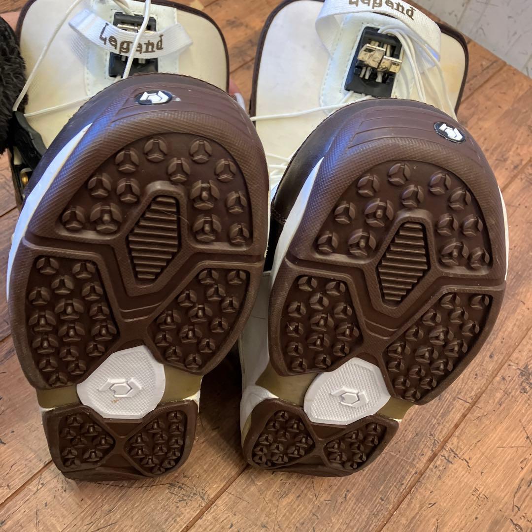 ノースウェーブ レジェンド スノーボードブーツ 男性用 白/茶色 スキー 雪