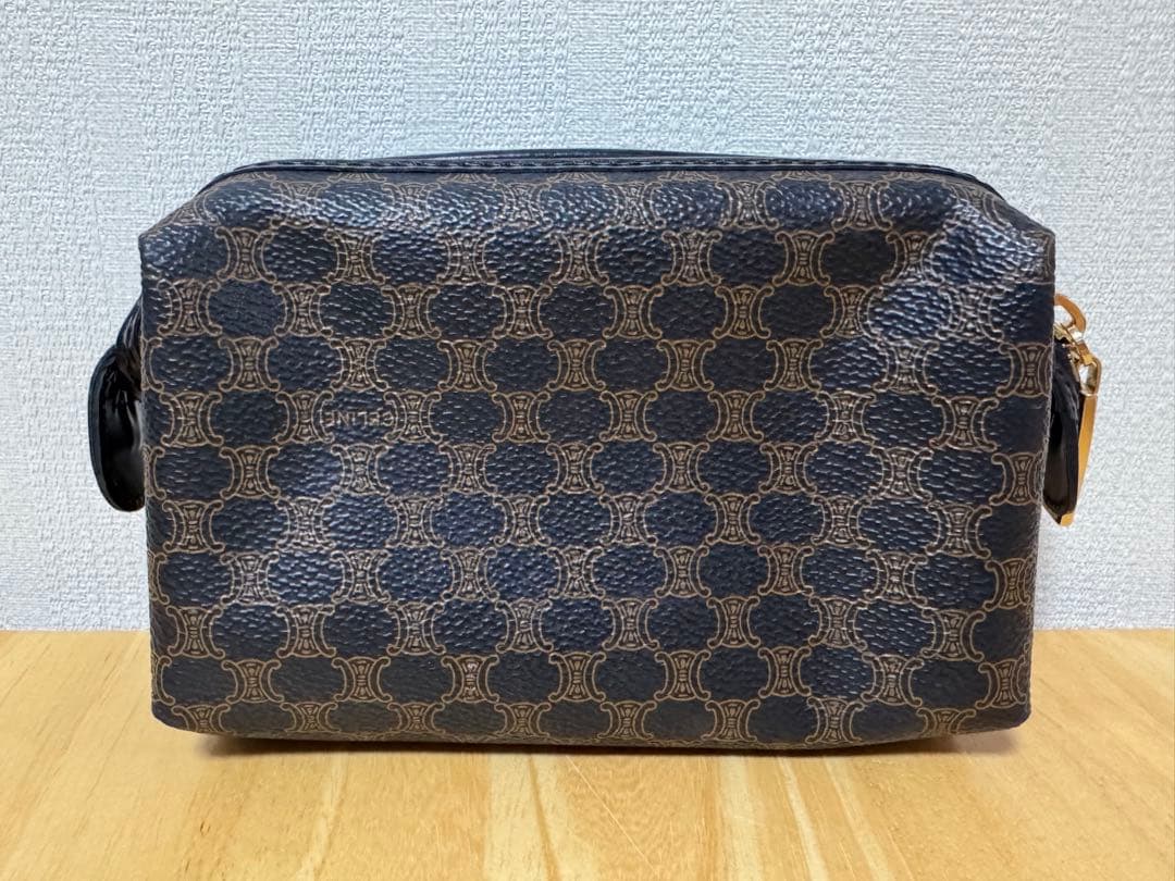 セリーヌ CELINE オールドセリーヌ ポーチ マカダム柄 小物入れ