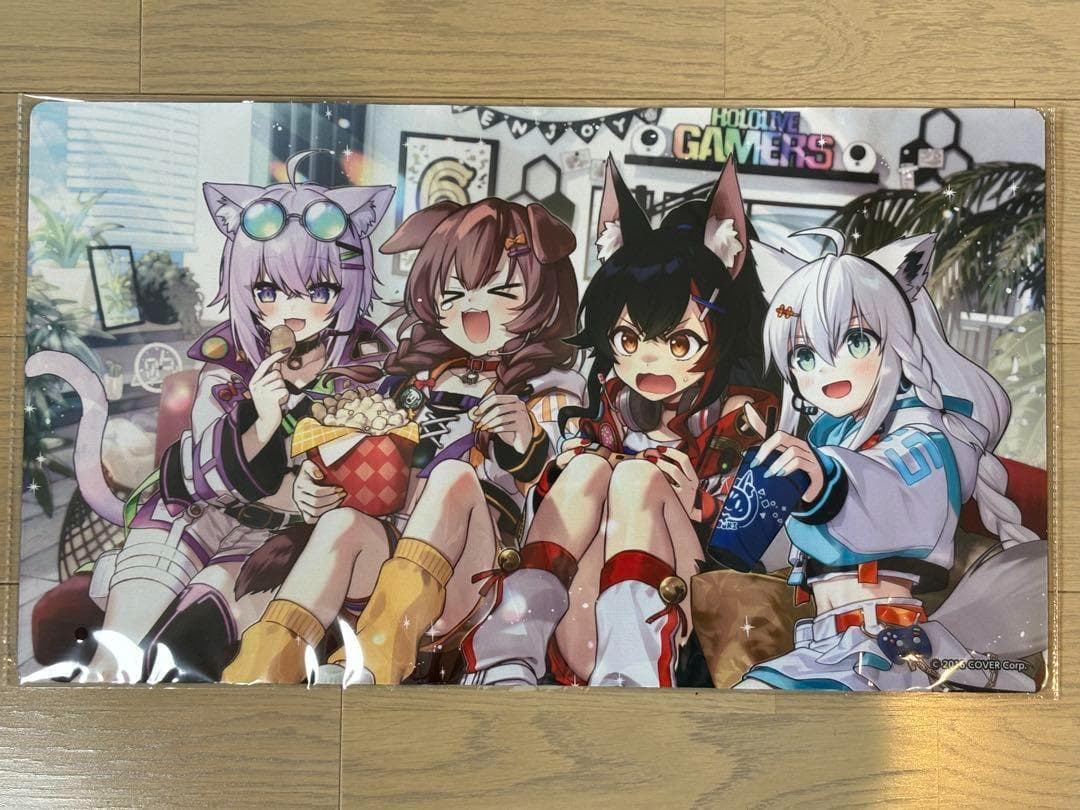 ホロライブゲーマーズ 6周年記念　ラバーマット&カードスリーブ