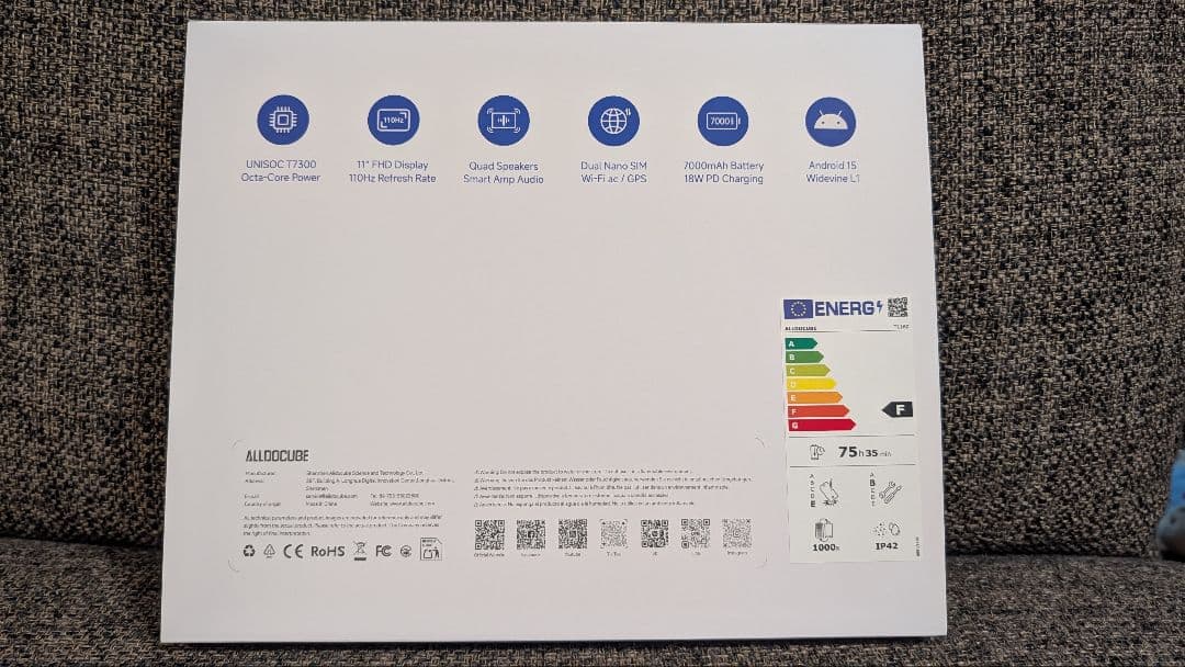 【ほぼ新品】ALLODOCUBE iPlay 70E 11インチ 128GB