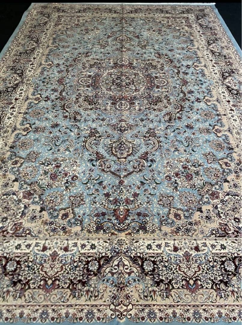 最高級希少作 ペルシャ絨毯 イラン クム産　シルク100% 169万ノット