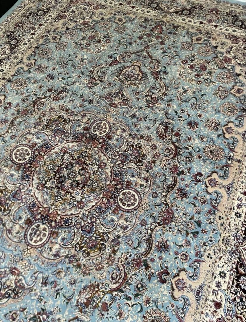 最高級希少作 ペルシャ絨毯 イラン クム産　シルク100% 169万ノット