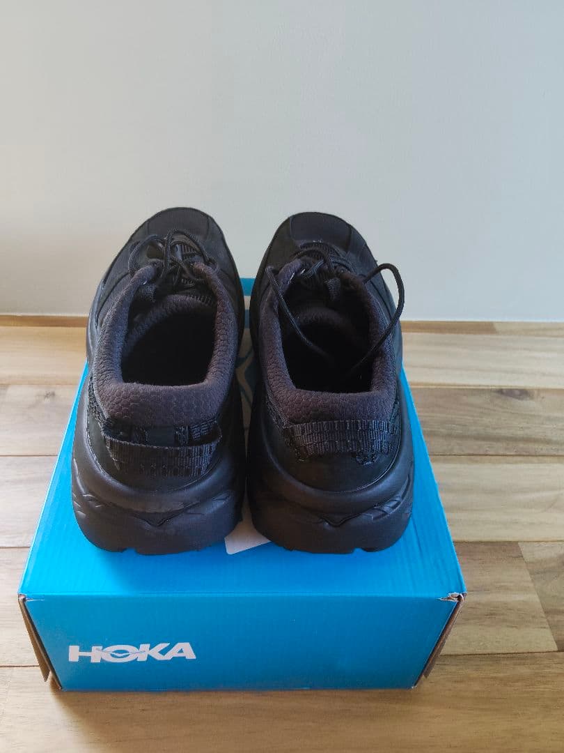 p*6様 HOKA ブラック スニーカー サイズ8