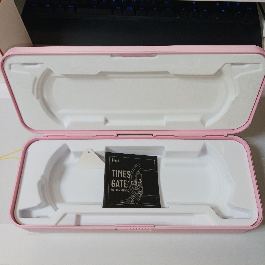 Divoom Times Gate ピンク デジタル 置き時計 ピクセルアート