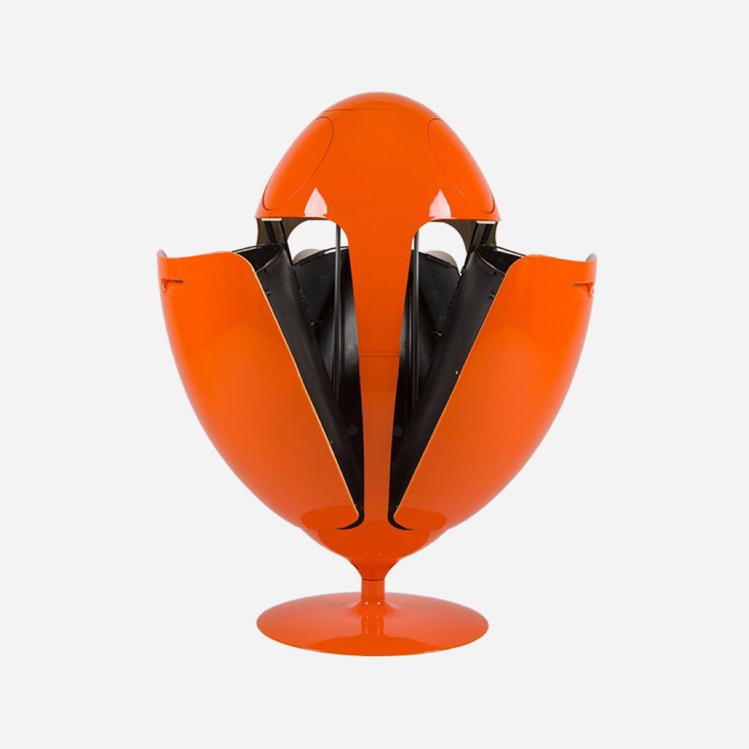 OVETTO オレンジ ダストボックス スペースエイジ SPACE AGE