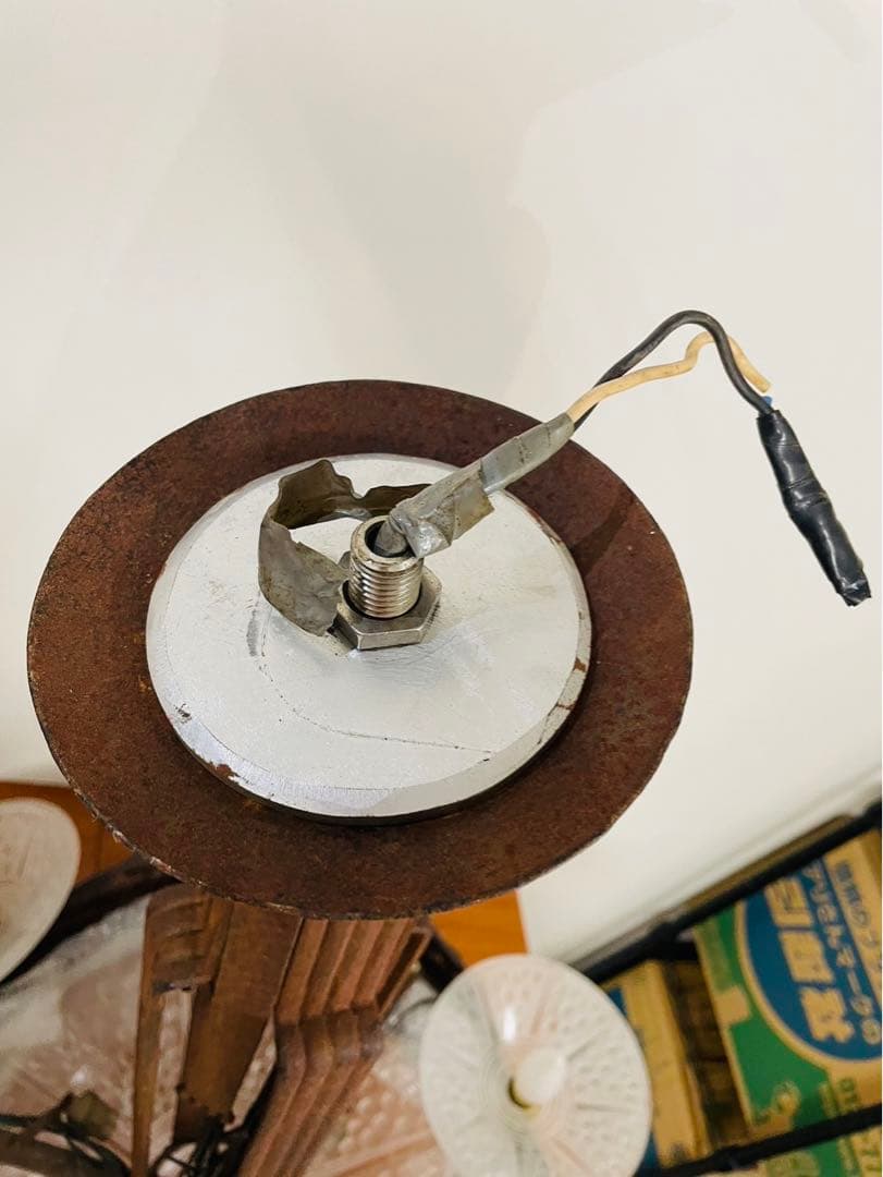 【関西の方限定！】　シャンデリア　照明　アンティーク　昭和レトロ