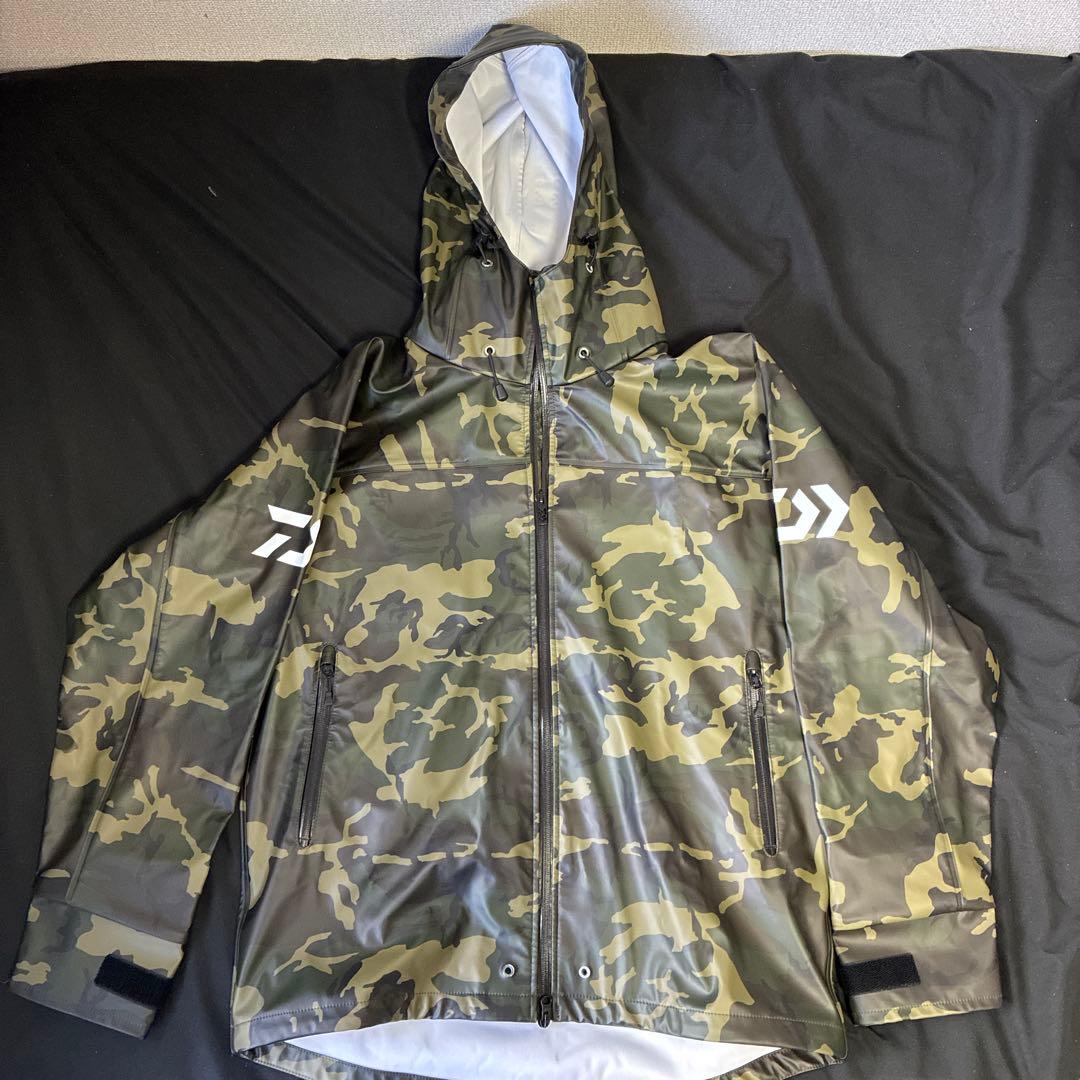 Daiwa DR-6023 Lサイズ 迷彩レインウェア