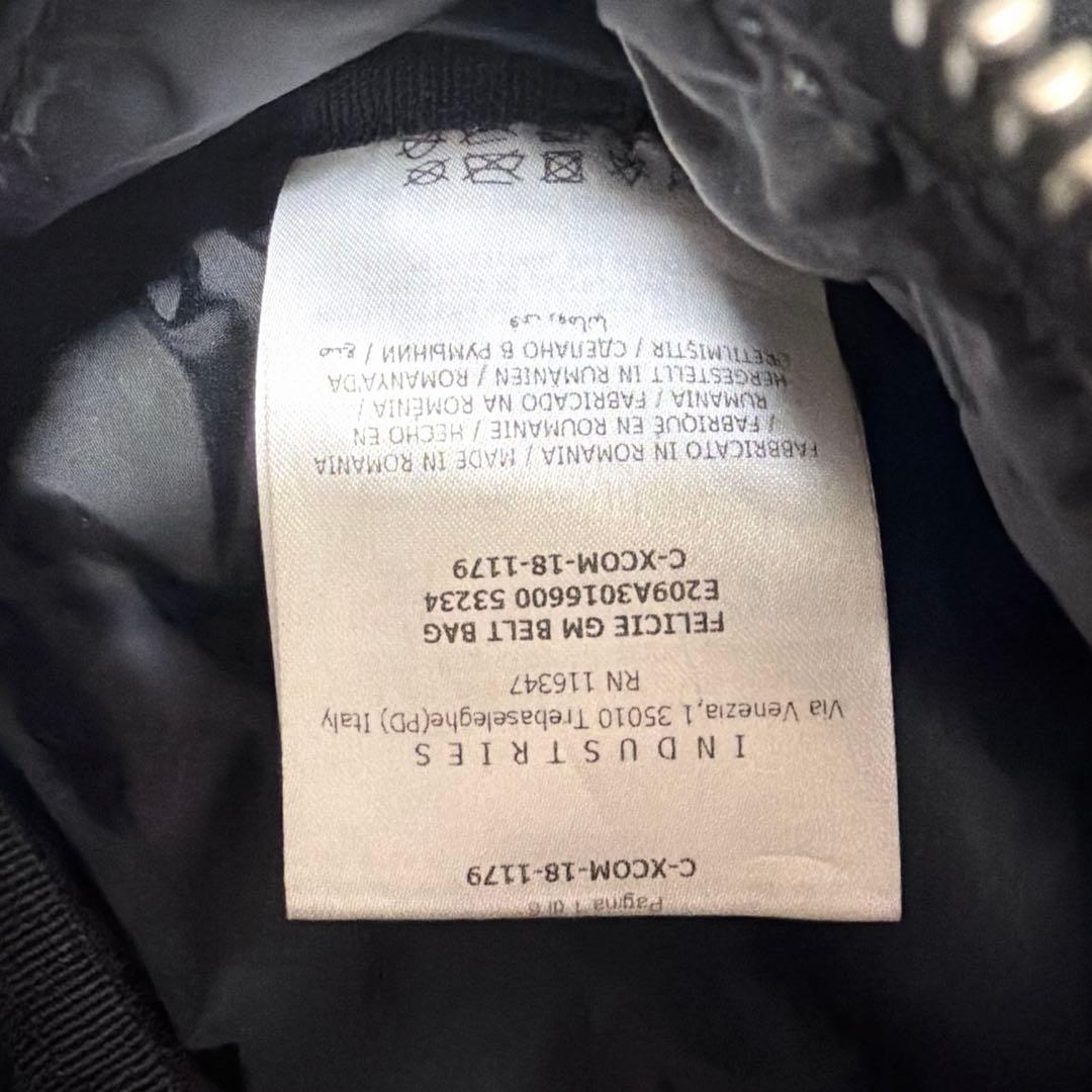 【美品】モンクレール FELICIE GM ボディバッグ ブラック 確実正規品