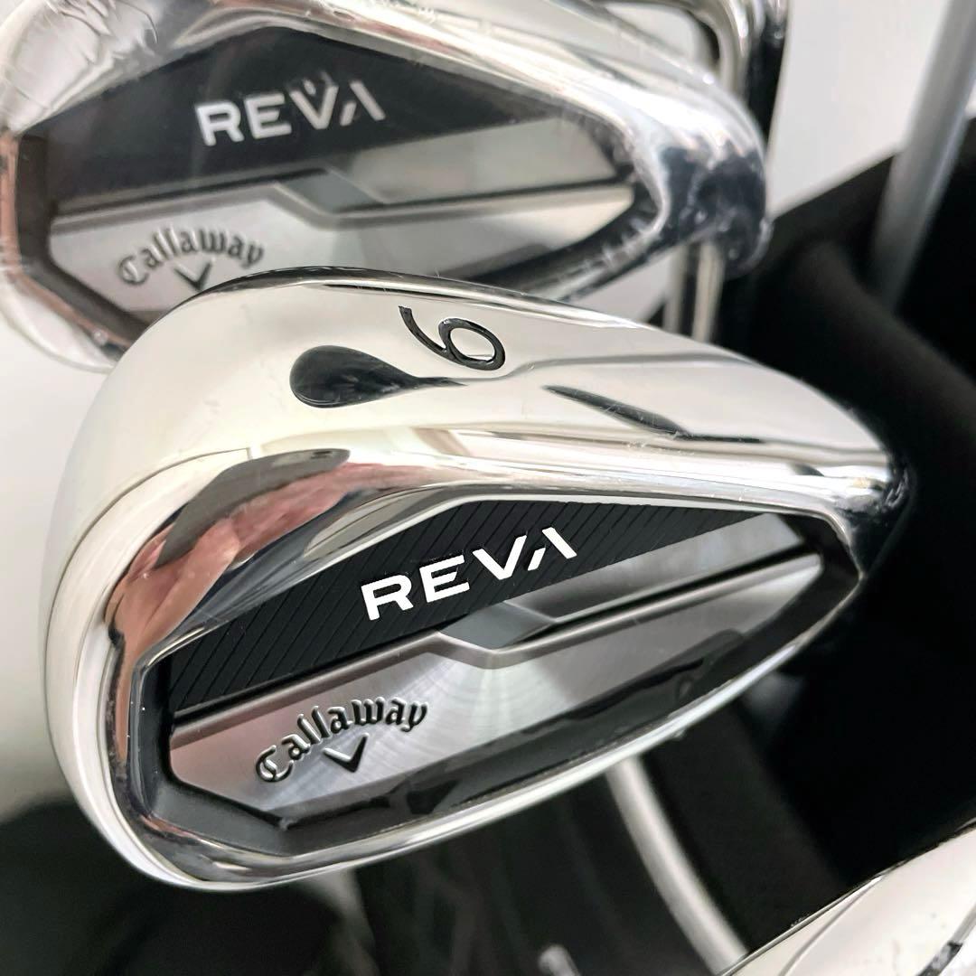 未使用に近い　Callaway REVA レディース ゴルフクラブセット