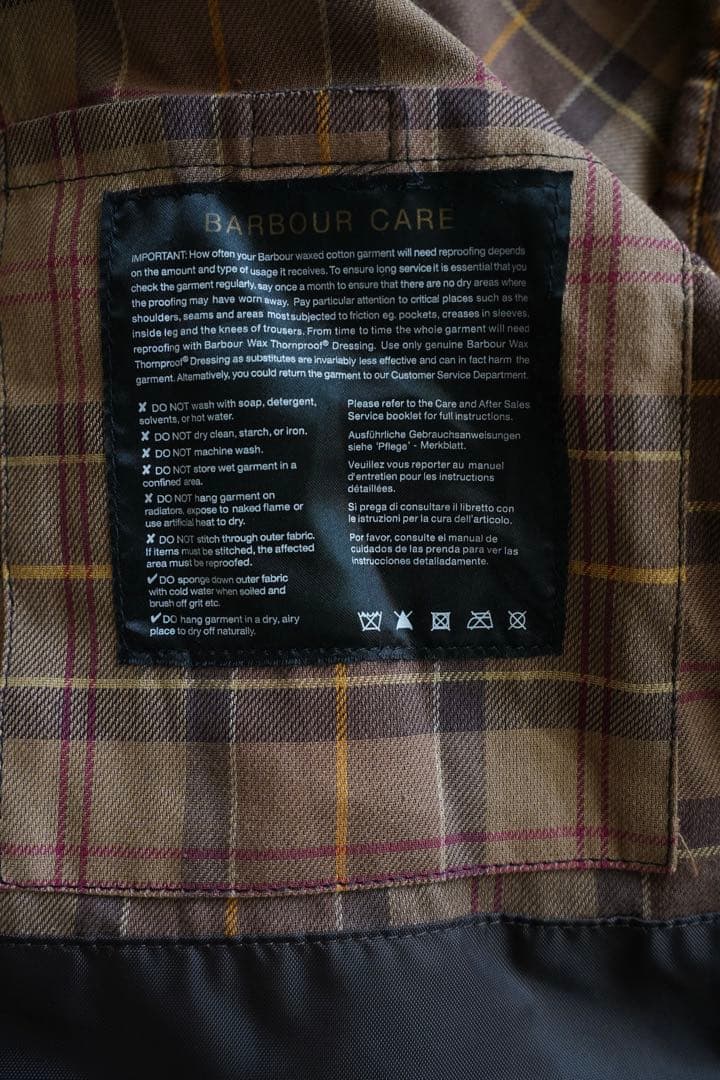 [美品] Barbour Bedale C36 ラスティック ビデイル バブアー