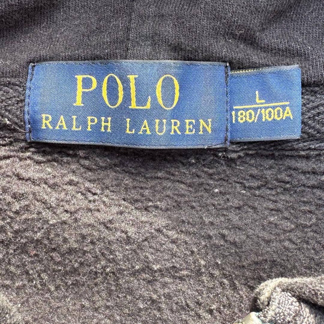 専用　ラルフローレン　ジップパーカー　ブラック　L