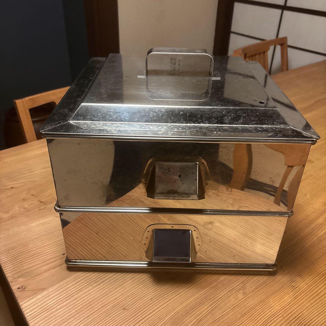 業務用角蒸器　　蒸し器ステンレス　37.5センチ