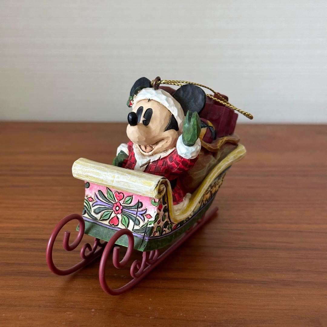 Jim Shore ミッキー サンタ 置物