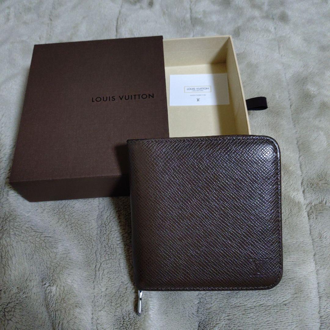 ポルトビエモネジップ グリズリ ラウンドファスナー財布ルイヴィトン