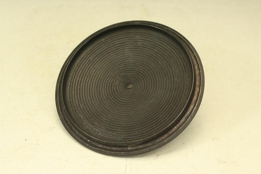 茶道具 瓢箪釜 松紋 環付(メ1280)