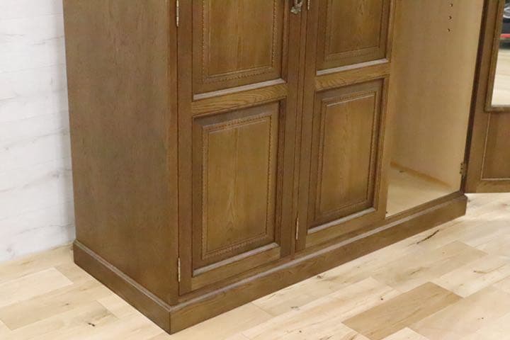 GMET17○ 永田良介商店 希少 最高級 ワードローブ 洋服箪笥 洋タンス 神