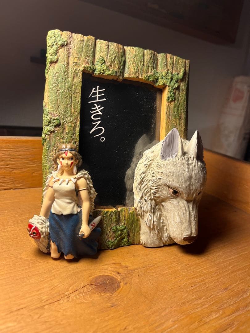 ジブリ　もののけ姫フォトフレーム　廃盤品