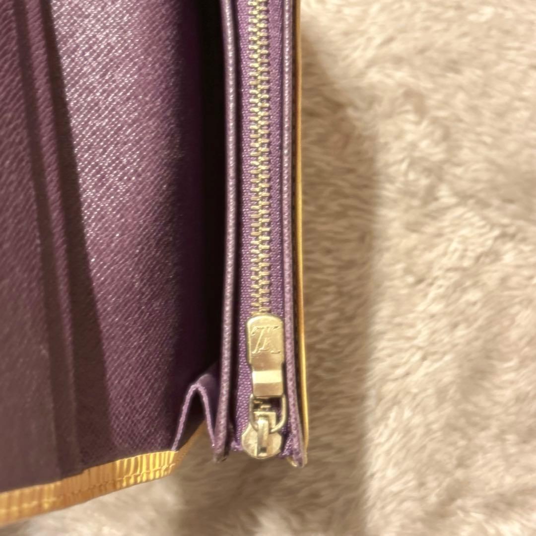 【希少】ルイヴィトン エピ ポルトフォイユ トレゾール 二つ折り財布 イエロー