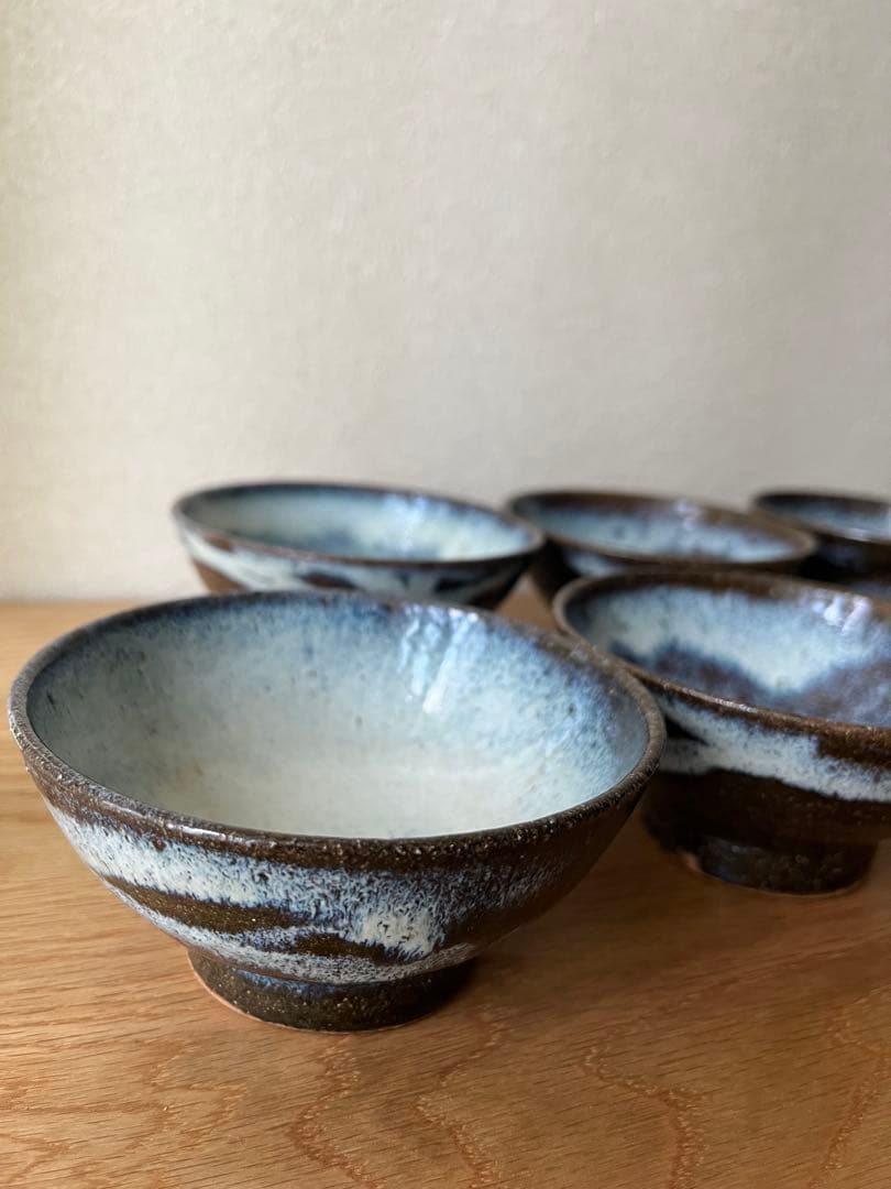 専用　小代焼ふもと窯　井上泰秋　お茶碗5客