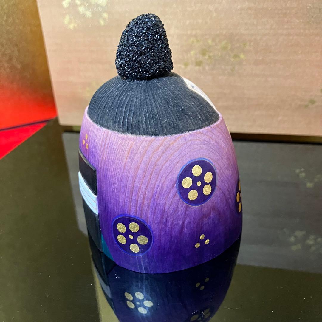 雛人形　人形作家　山森佳子作　わらべ雛　木彫彩色雛人形