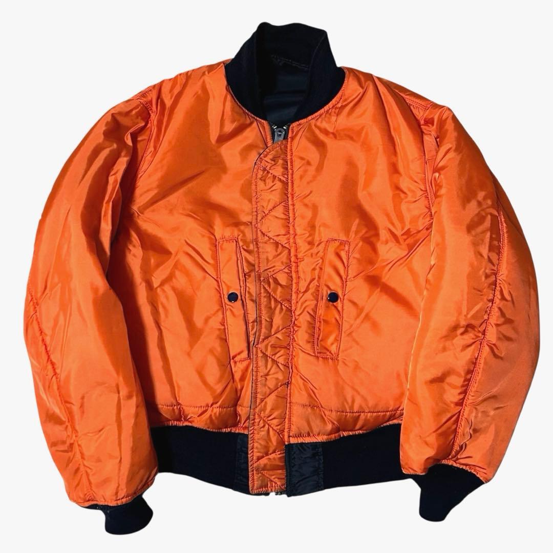 希少 80s USA製 ALPHA MA-1 フライトジャケット IDEAL