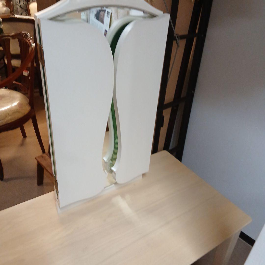 クリーム色 三面鏡 ドレッサー 松永工房 桜屋工業 ミックス