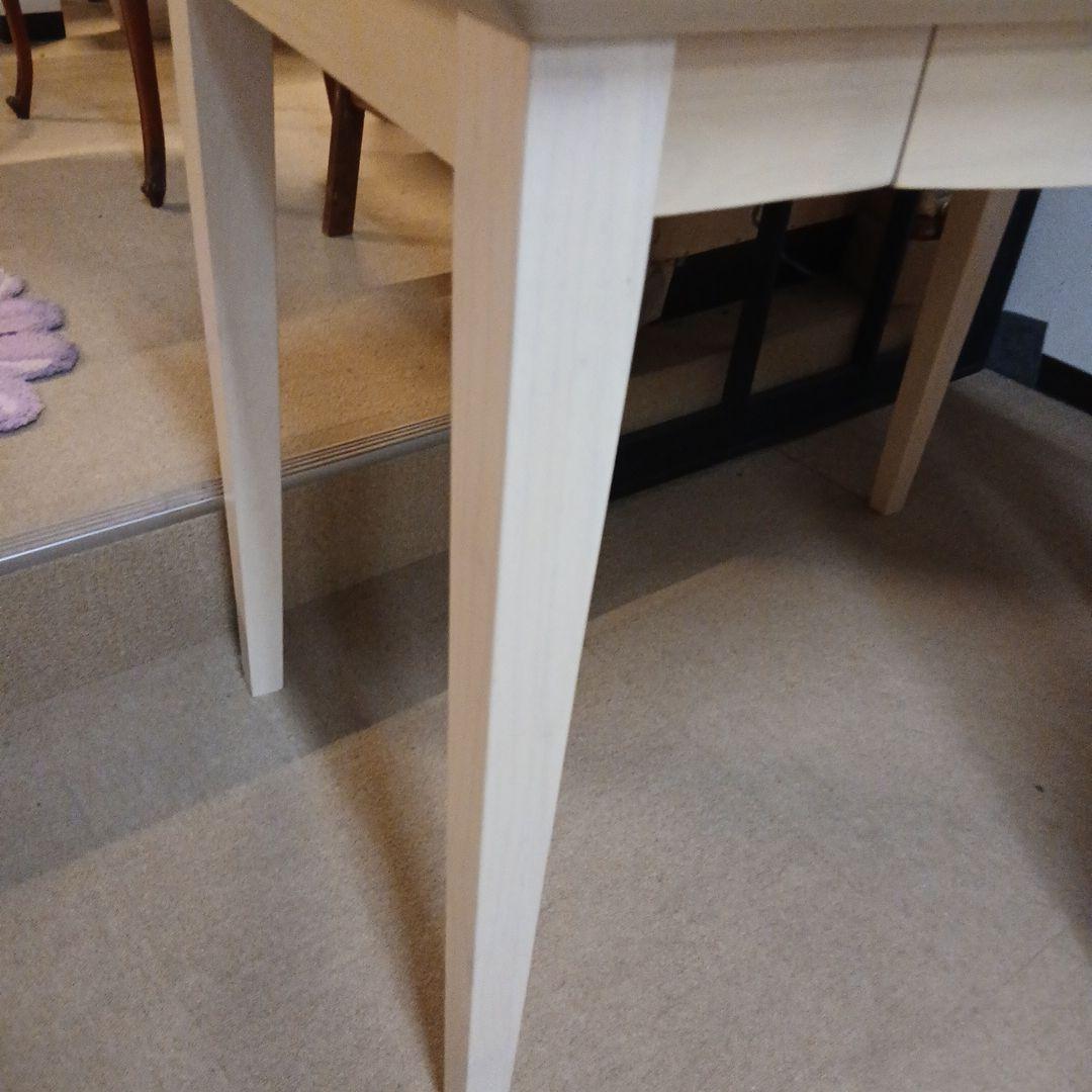 クリーム色 三面鏡 ドレッサー 松永工房 桜屋工業 ミックス