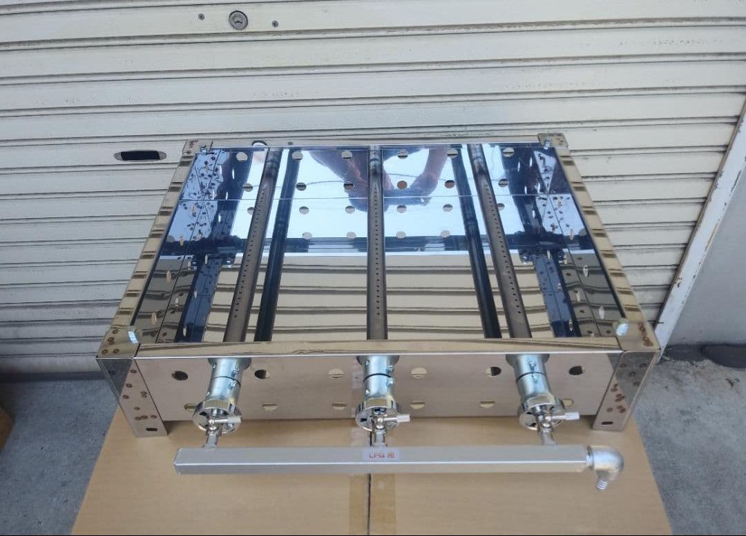 2万円台　新品 グリラー　業務用にも　プロパンガスグリドル　鉄板焼グリラー T1