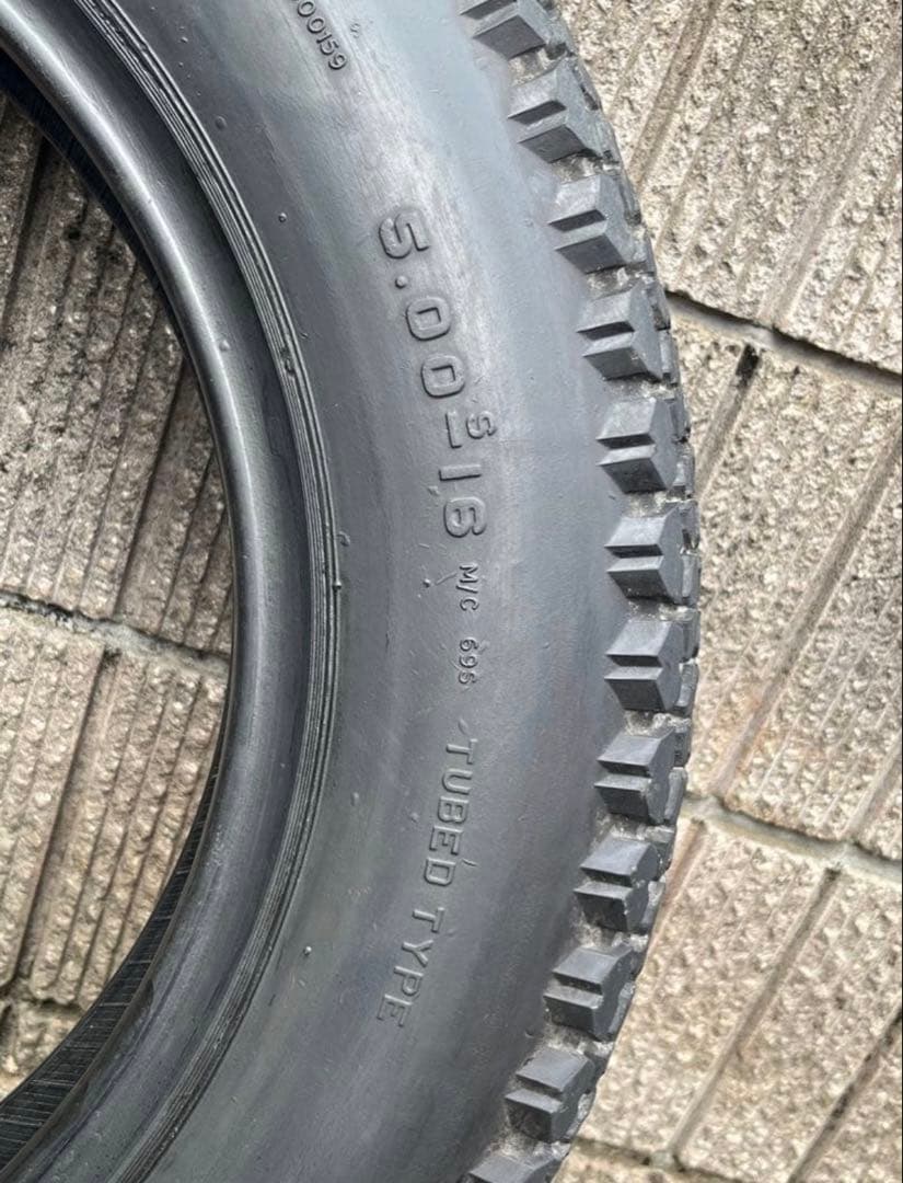 エイボンSM Mk II 5.00-16 中古　ハーレー　チョッパー　ビンテージ