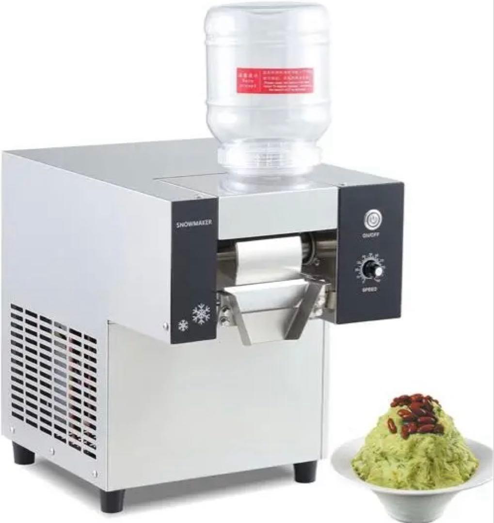 かき氷機 80kg/日 連続稼働