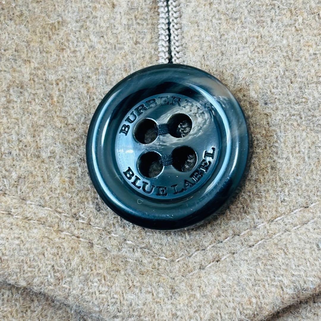 バーバリー ダッフルコート ノバチェック フード　ベージュ 40 Lサイズ