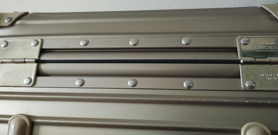 ◎希少◎美品★RIMOWAリモワ★トパーズチタニウムビジネストロリー★2輪TSA