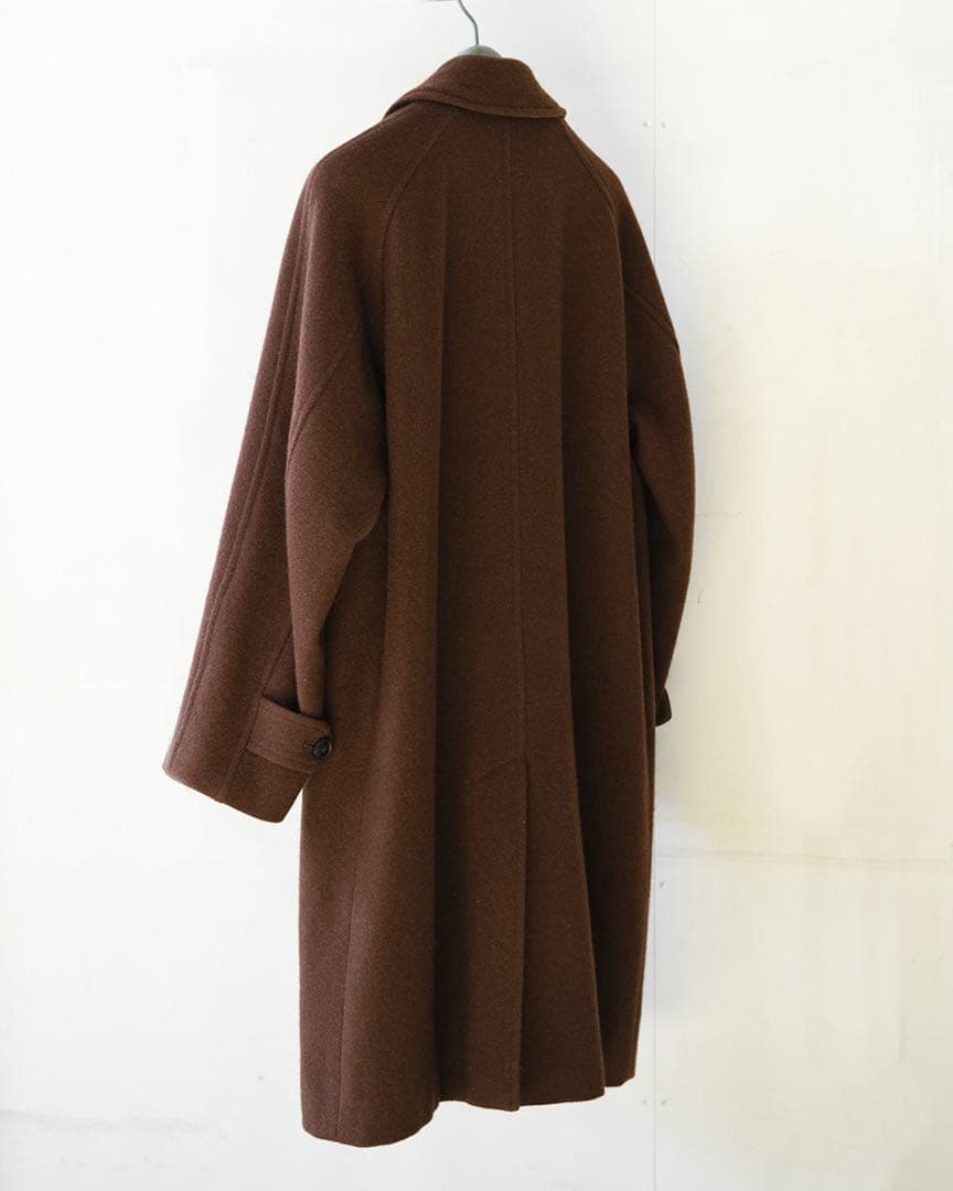 COMOLI ヤクメルトン コート 1 ブラウン 美品