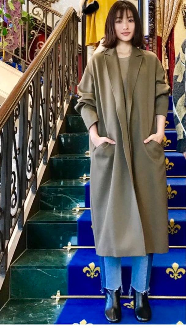 Deuxieme Classe ボタニーツイルコート