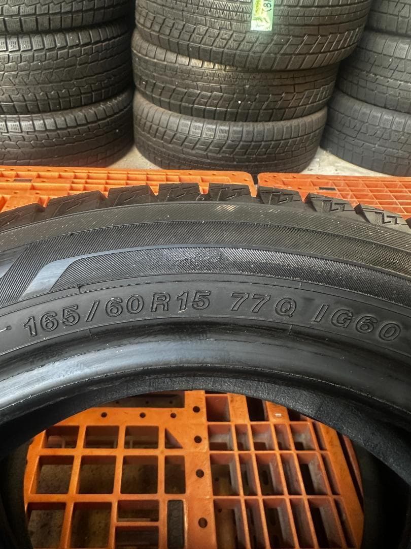 165/60R15 ヨコハマ IG60 4本 送料無料 冬タイヤ T1246