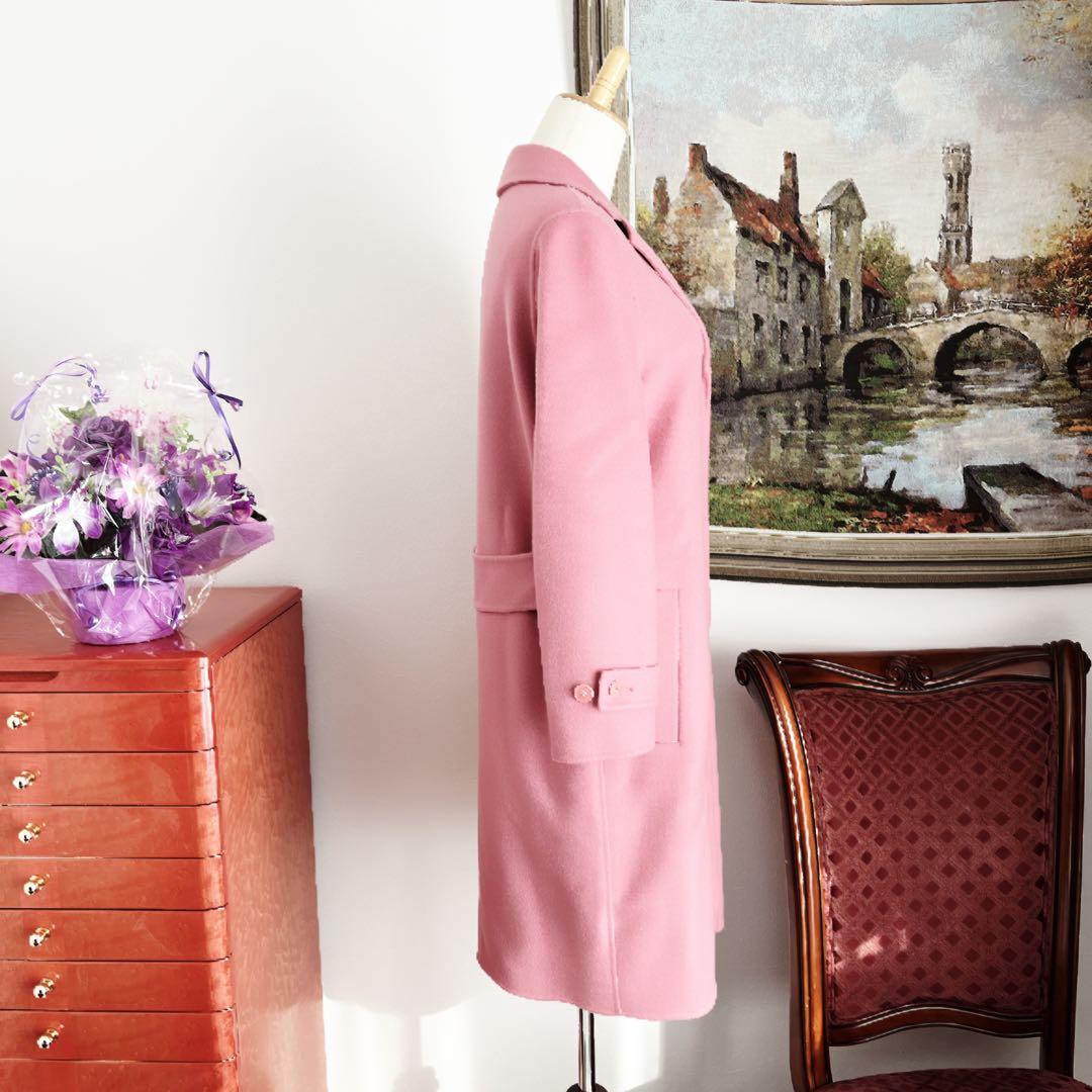 極美品　loropiana ロロピアーナ ダブルフェイス　カシミヤ　コート