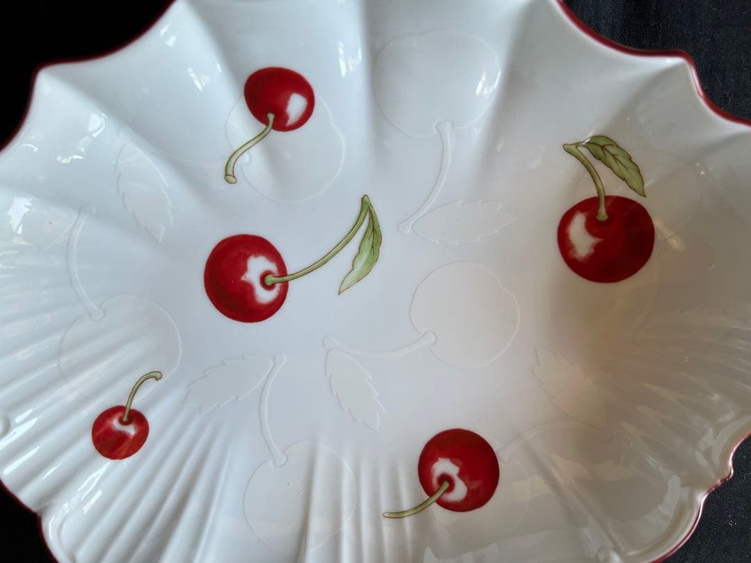 リチャードジノリ　アンティコチェリー／リモーネ　シェルディッシュ