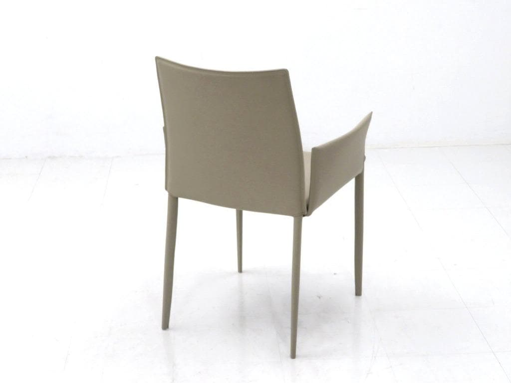 展示品　イタリア　ボンテンピ　総本革　レザー　チェア　モダン　高級