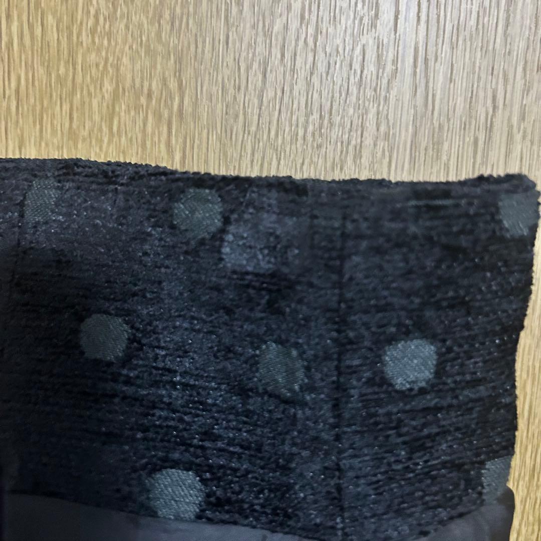 【IENA LA BOUCLE】モールドット ジャガードタックスカート