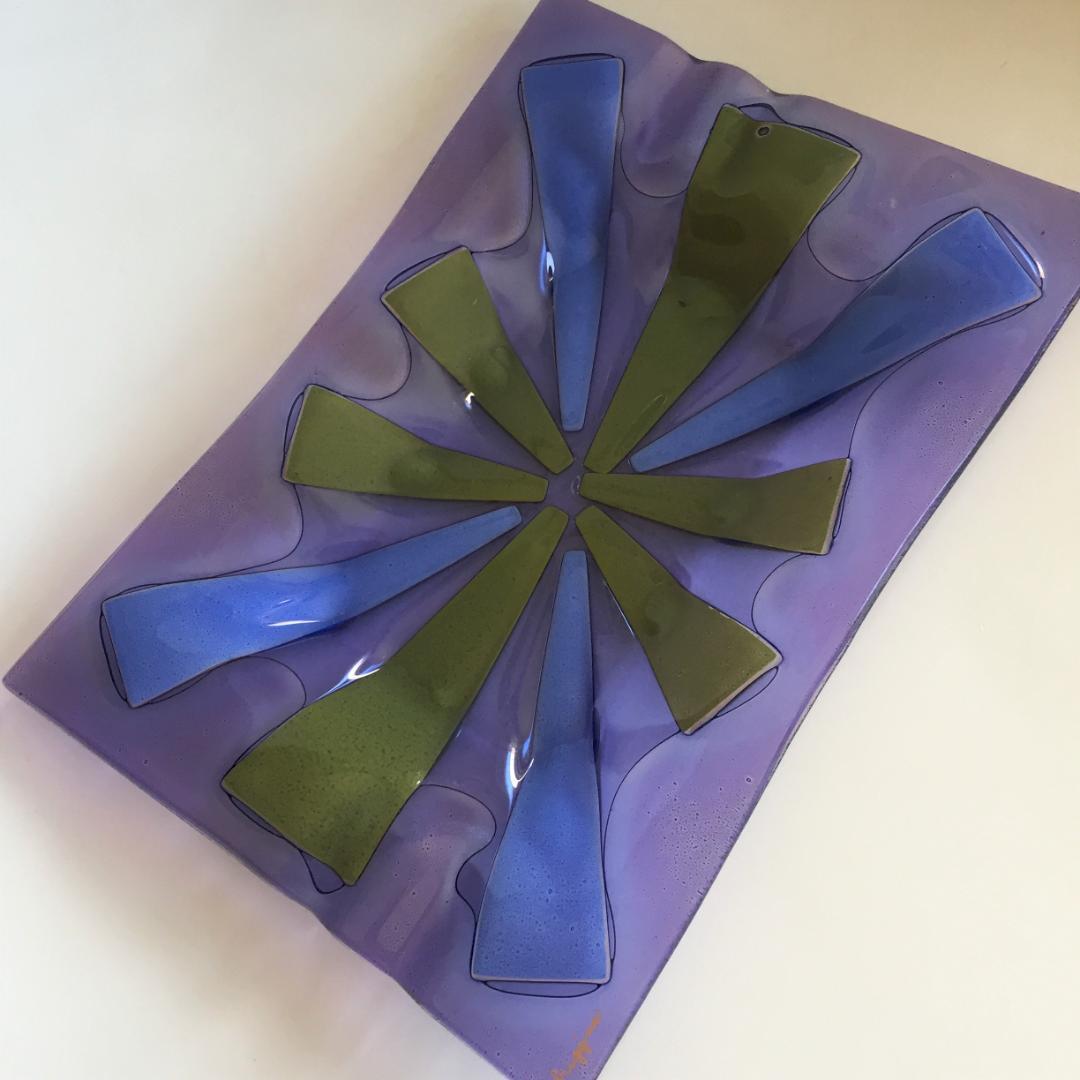 Higginsヒギンス ガラス 灰皿 ロカビリー 50'S