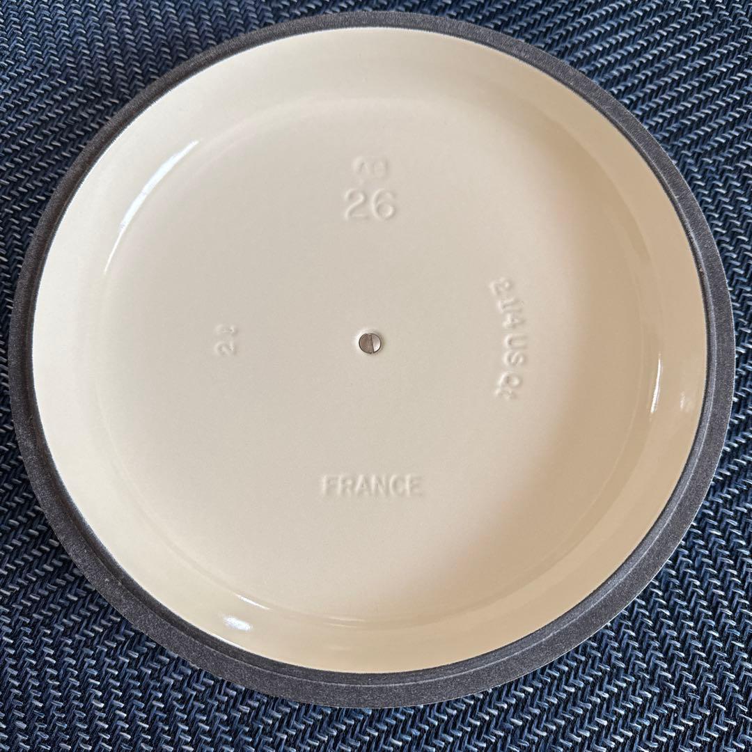 ル・クルーゼ　ビュッフェ・キャセロール　両手鍋 26cm 限定カラー ワサビ