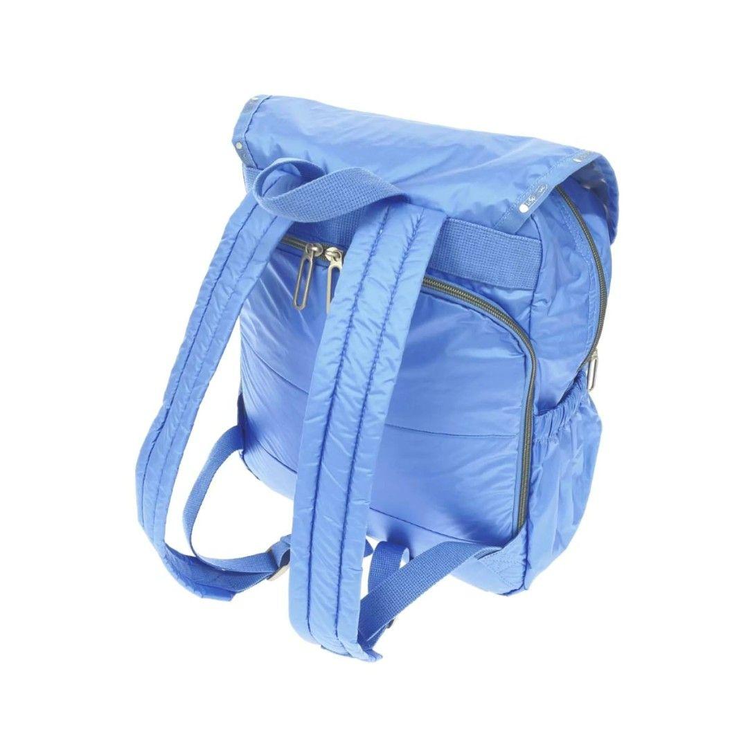 LeSportsac レスポートサック リュック ナイロン軽量 ブルー 未使用
