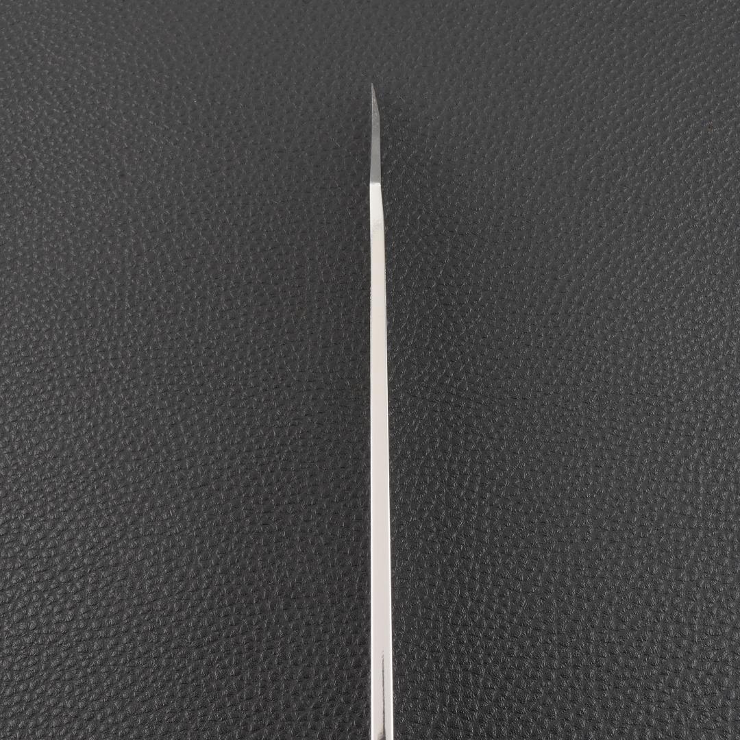 8048切付柳刃包丁 尺 鏡面仕上げ 刃は究極の切れ味 刺身包丁 人工象牙八角柄