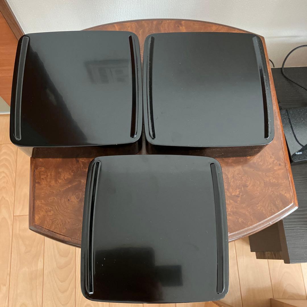 輪島塗り　お重　レトロ　アンティーク