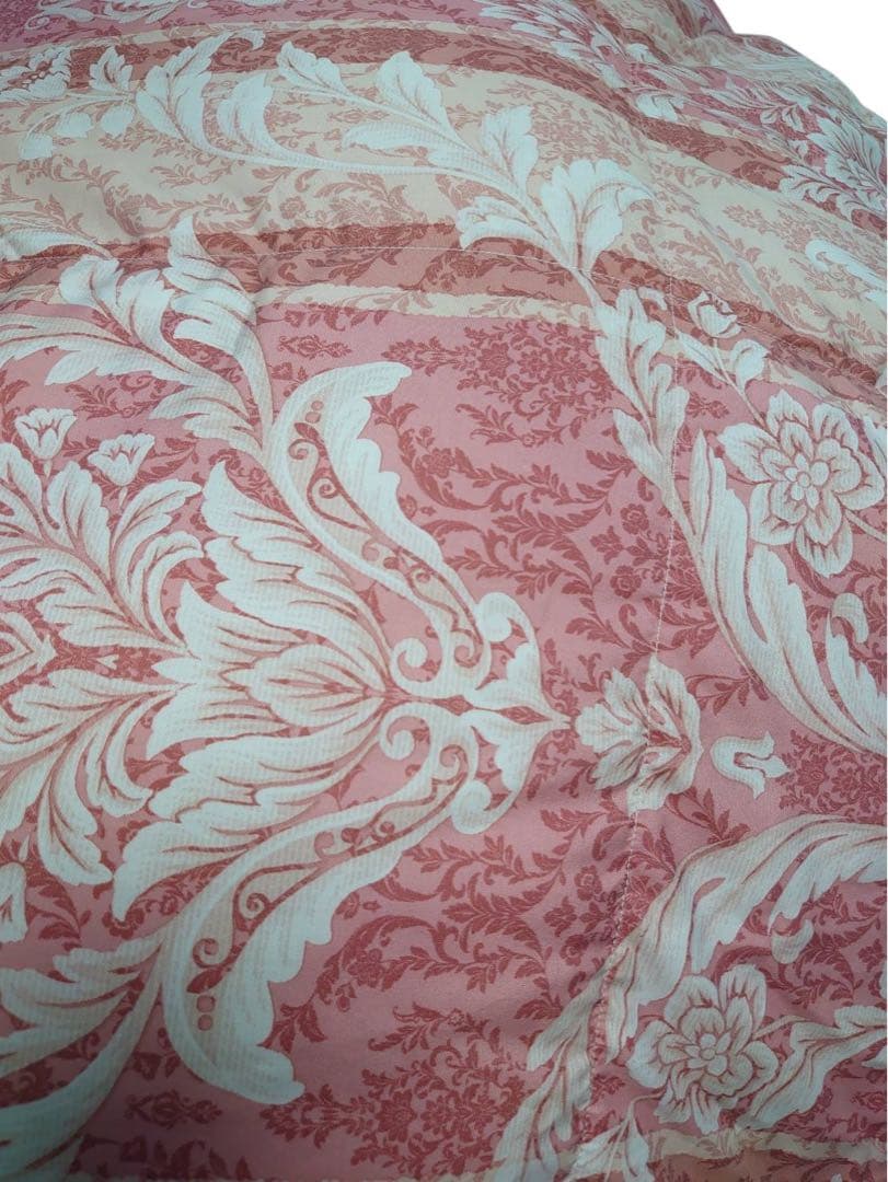 羽毛掛け布団 日本製 ピンク　花嫁わた