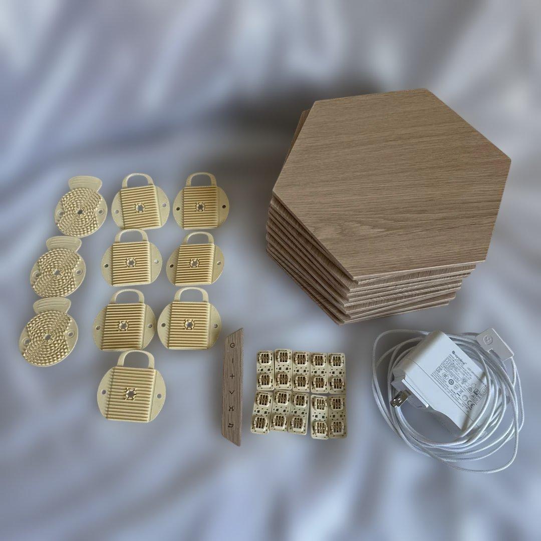 ナノリーフ Nanoleaf Elements ウッドライトパネル 10枚セット