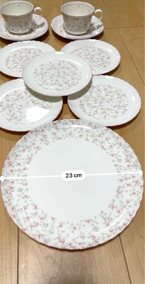 超美品ノリタケ　キューティーローズ　ティーセット　まとめ売り