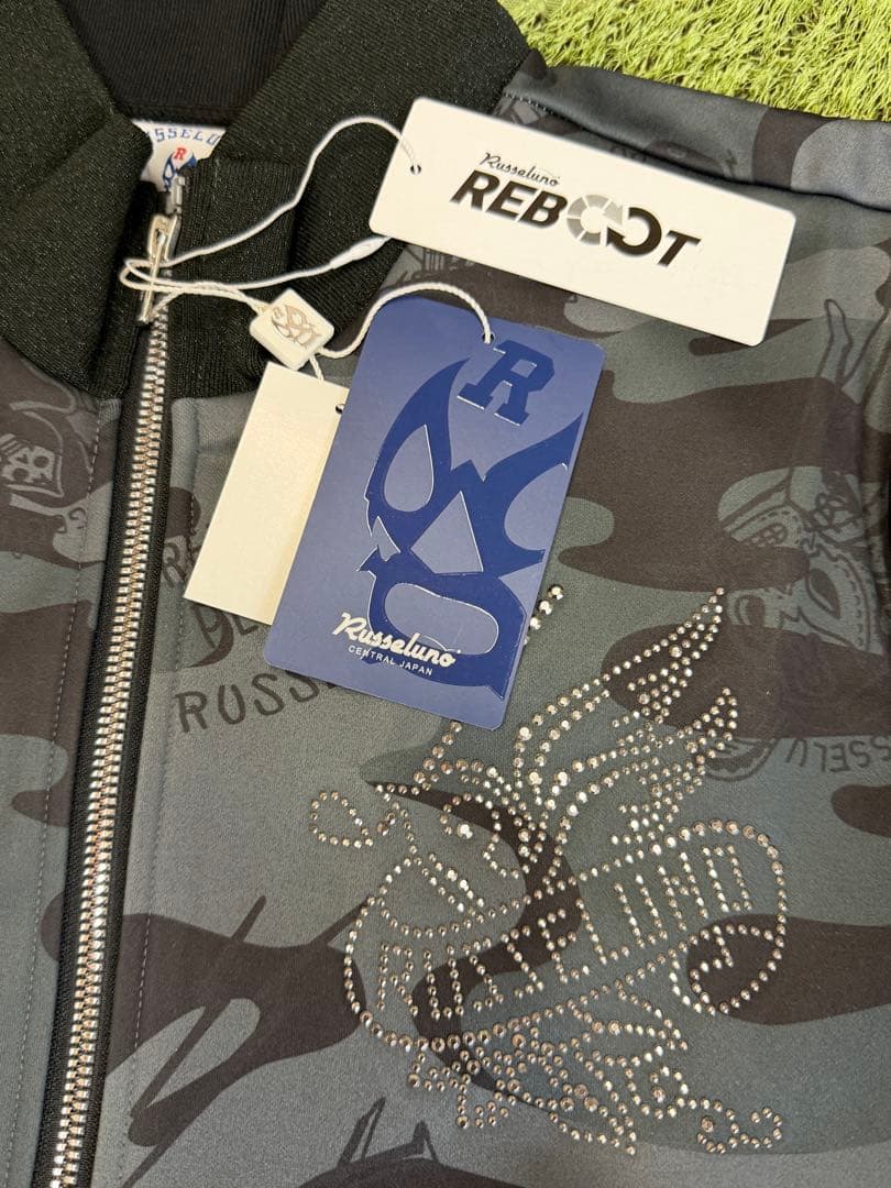 新品正規品【RUSSELUNO/4】スカジャン風ジャケット裏起毛フリースルチャ