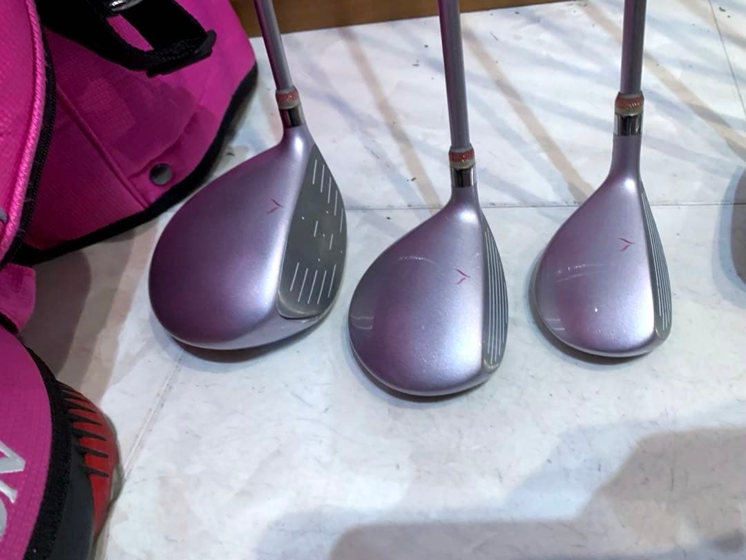 豪華　良品　レディースゴルフクラブフルセット　ダンロップ　スリクソン　ヨネックス